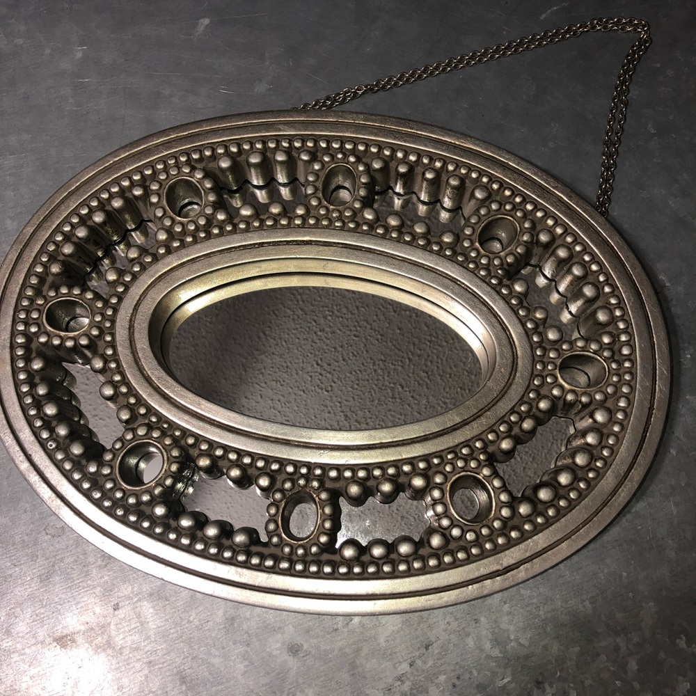 Ornate Decorative Wall Mirror. Unique Design. 12X16”